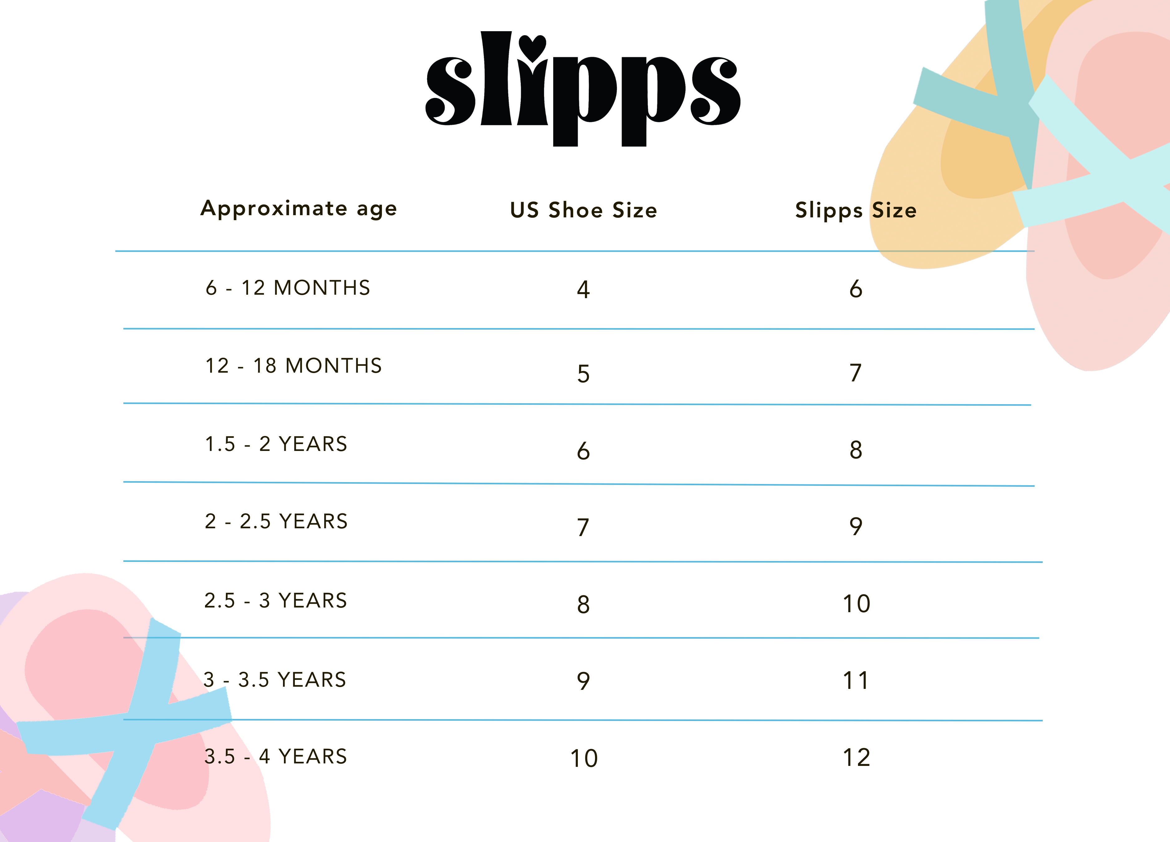 Kids Ballet Shoe Sizing Guide Tips for Finding the Perfect Fit Slipps