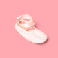 Rose colored kids ballet shoes - Slipps