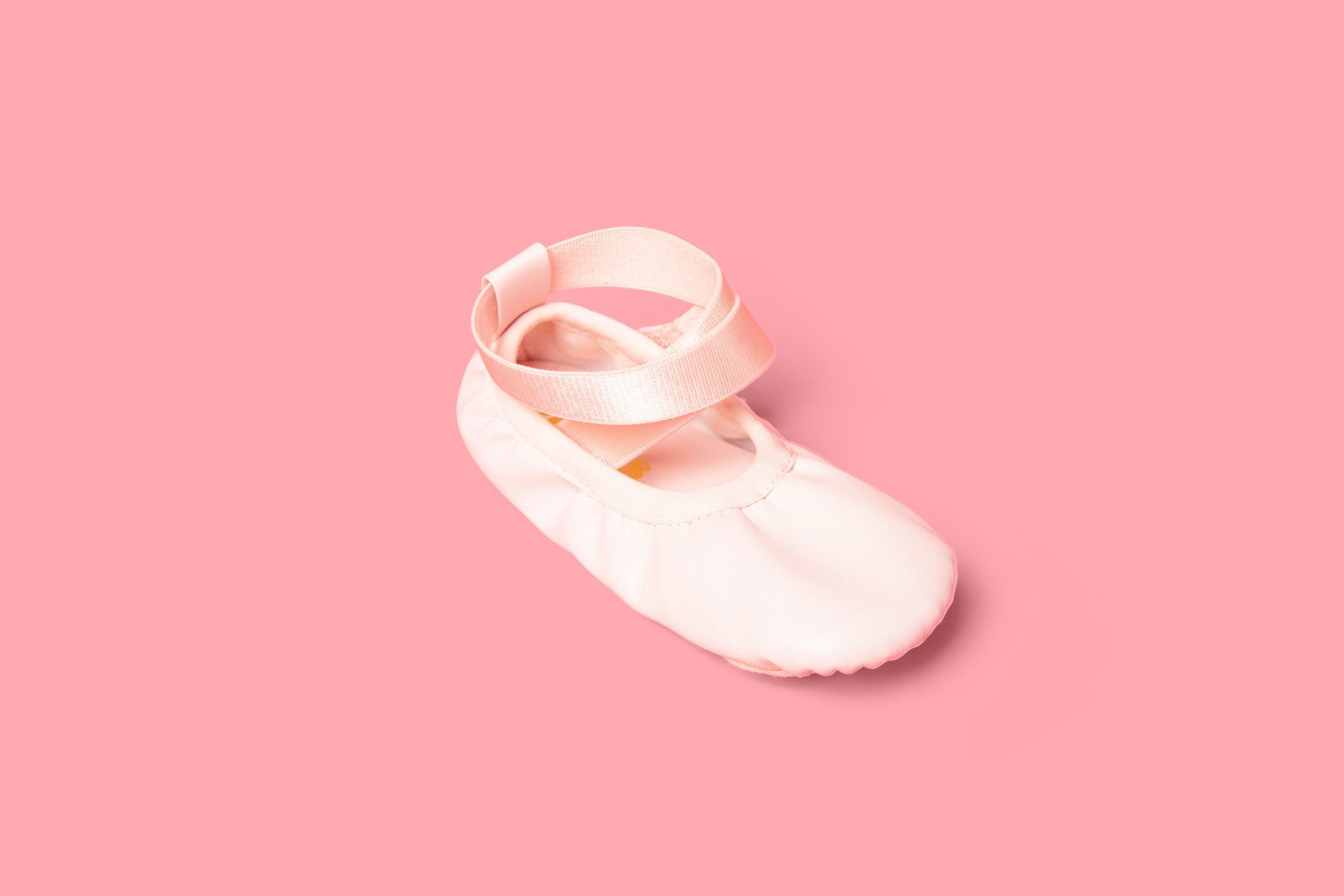 Rose colored kids ballet shoes - Slipps